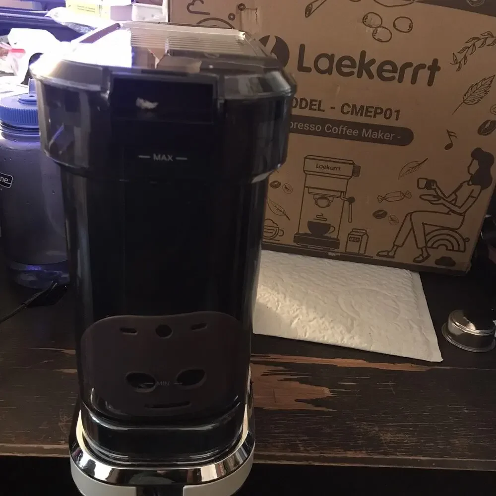Laekerrt Espresso Machine 20 Bar Coffee Maker CMEP02 with Commercial Milk Frothe